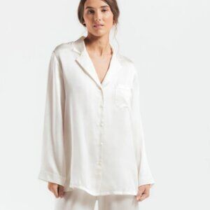 Morgan Silk Pajama Shirt - Brand new!